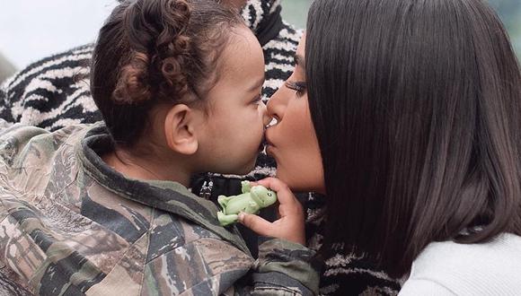 Chicago West es la primera hija que Kim Kardashian tuvo mediante la modalidad de vientre subrogado (Foto: Instagram)