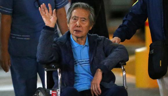 Alberto Fujimori sale de la cárcel luego de 14 años. (Foto: AFP)