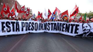 Miles simpatizantes se movilizan en apoyo a Lula da Silva | FOTOS