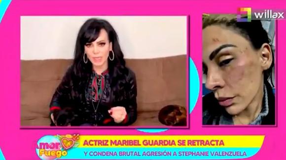 Maribel Guardia retracts after supporting Eleazar Gómez in Tefi Valenzuela's complaint |  Willax
