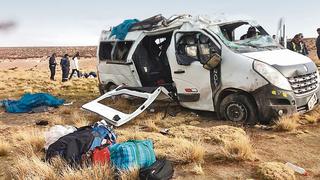 Accidentes cobraron la vida de 175 personas en Arequipa