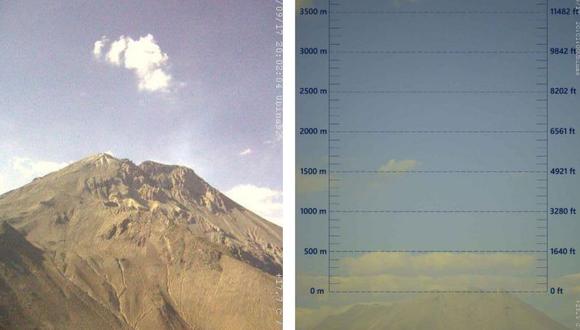 El IGP indicó que&nbsp; volcán Ubinas registró un total de 4,093 eventos de sismos; mientras que en el volcán Sabancaya&nbsp;se reportó aproximadamente 2,561.&nbsp;(Foto: IGP)