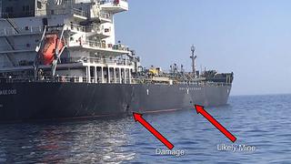 EE.UU. revela inéditas imágenes en el que Irán quita mina de barco petrolero [VIDEO]
