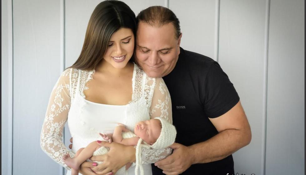 Mauricio Diez Canseco celebró el nacimiento de su hijo Francesco con una tierna sesión de fotos. (Facebook: )