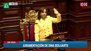 Congreso: Dina Boluarte jura como primera presidenta del Perú