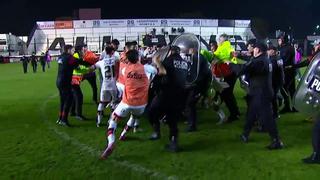 Policía detuvo a cuatro jugadores de Patronato por enfrentamiento tras partido ante Barracas Central