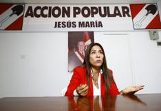 Acción Popular sobre Mónica Saavedra: “Deberá responder y aclarar denuncia del JNE”