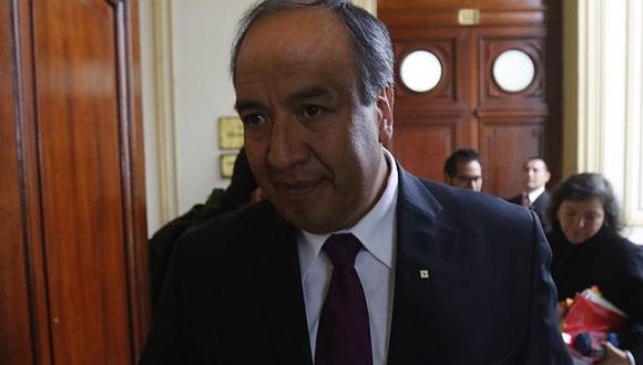 Jorge Acurio Tito, expresidente regional de Cusco, fue condenado a 3 años de pena suspendida. (Roberto Cáceres)