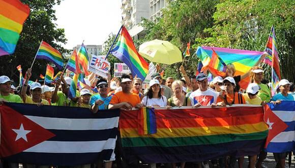 Marcha por los derechos LTGBI en Cuba