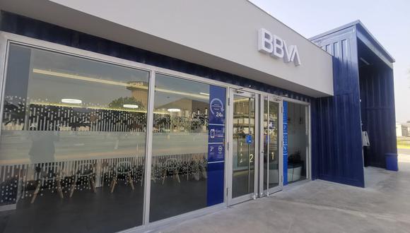 Nueva oficina financiera del BBVA en la planta de Backus.