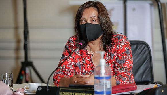 Dina Boluarte indicó que un eventual pedido de adelanto de elecciones no fue abordado en Consejo de Ministros. (Foto: Presidencia)
