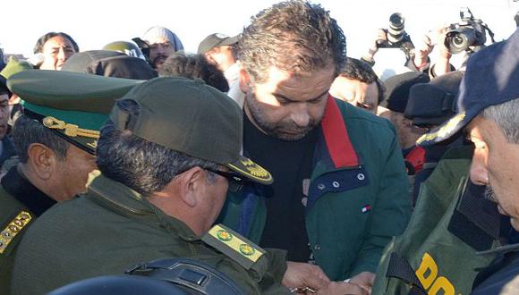 Martín Belaunde Lossio: Bolivia lo ubicó con sistema satelital y rastreando 2 llamadas. (AFP)