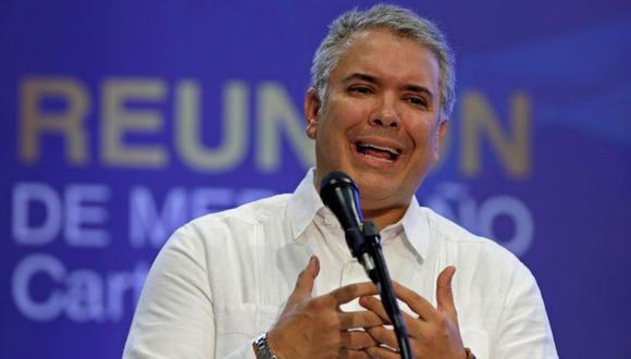 Duque se pronunció en la inauguración de la reunión de Medio Año de la Sociedad Interamericana de Prensa en Cartagena. (Foto: EFE)