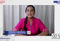 Verónika Mendoza a Keiko Fujimori: “Ciertos candidatos están más preocupados en salvar su Constitución”