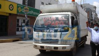 Saqueos, caos y descontrol en Huancayo tras el paro de transportistas