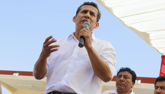 Ollanta Humala defendió a su esposa Nadine Heredia de las investigaciones que le realiza el Ministerio Público. (Perú21)