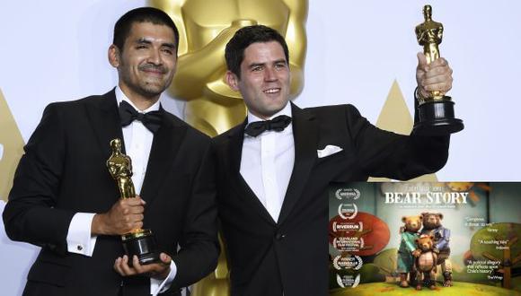 'Historia de un oso': Mira el corto animado que logró el primer Oscar para Chile. (EFE)