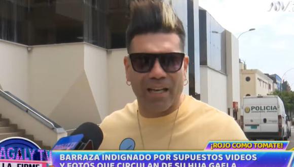 ‘Tomate’ Barraza negó que su hija Gaela sea la joven que aparece en videos íntimos que se han hecho viral. (Foto: Captura ATV)