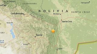 ¡Alerta! Sismo de magnitud 5 se registró en Santa Cruz, Bolivia