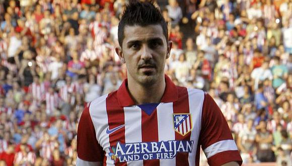 David Villa es el principal refuerzo de Atlético de Madrid. (EFE)