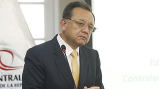 Edgar Alarcón: Congreso debate hoy remoción del contralor