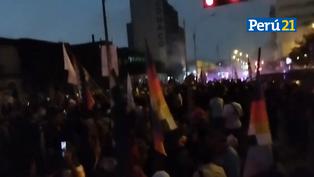 Día del Trabajo: Se reporta apagón durante marcha por el Centro de Lima
