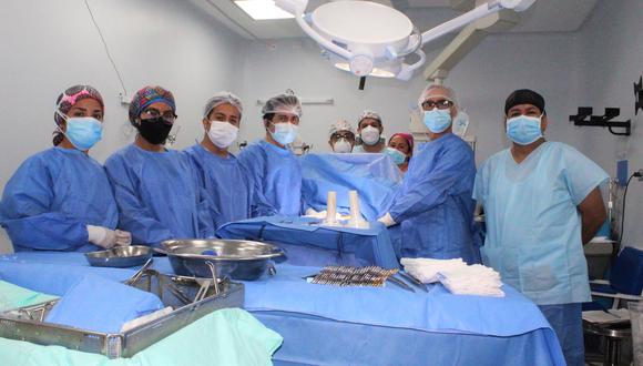 Participaron al menos 10 especialistas en cirugía considerada de alta complejidad.