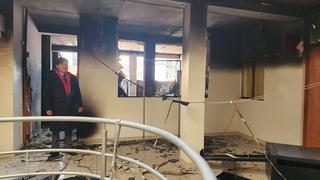 Puno: Casi la totalidad de los expedientes de la sede judicial de Macusani fueron quemados