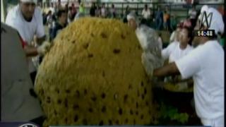 El tacacho más grande de 1000 kilos se preparó en Ucayali [Video]