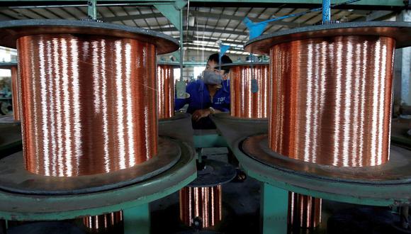 El cobre cae por el temor a una desaceleración de la economía. (Foto: Reuters)