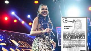 Brunella Torpoco deja su carrera musical tras recibir amenazas: “La delincuencia truncó mis sueños”