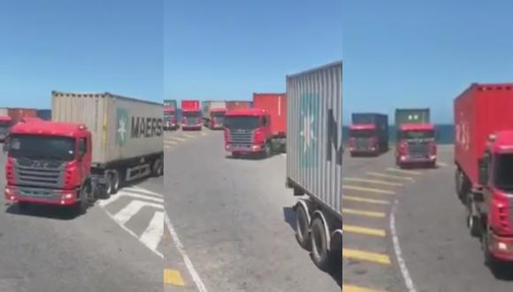 El operativo de Maduro coincide con la esperada partida de Guaidó hacia la frontera con Colombia. (Foto: Captura)