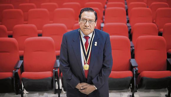 Belisario Zanabria. Decano del Colegio de Psicólogos del Perú. (Perú21)
