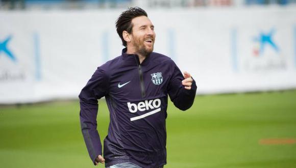 Lionel Messi entrenó por segundo día consecutivo en Barcelona tras recuperarse de una fractura de radio. (Foto: FC  Barcelona)