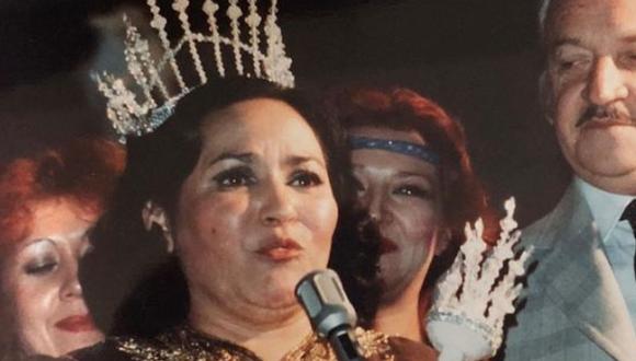 Cuando Carmen Salinas fue coronada reina vitalicia de todos los vendedores de Periódicos y Revistas de México (Foto: Carmen Salinas / Instagram)