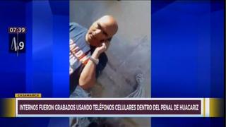 Internos fueron grabados usando teléfonos celulares en penal de Cajamarca [VIDEO]