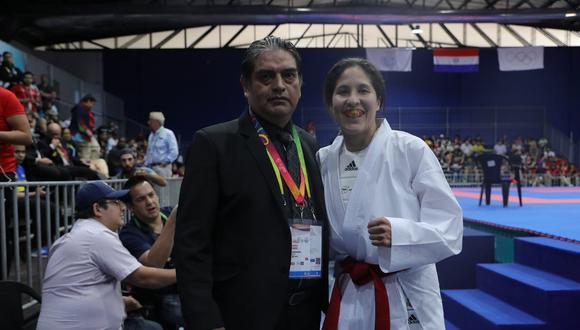 Alexandra Grande ganó medalla de oro en Karate en los Juegos Suramericanos Asunción 2022. (Foto: IPD)