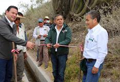 Buscan concretar segunda etapa del proyecto de irrigación Pasto Grande en Moquegua