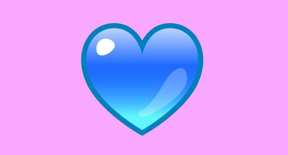Que significa un corazón azul