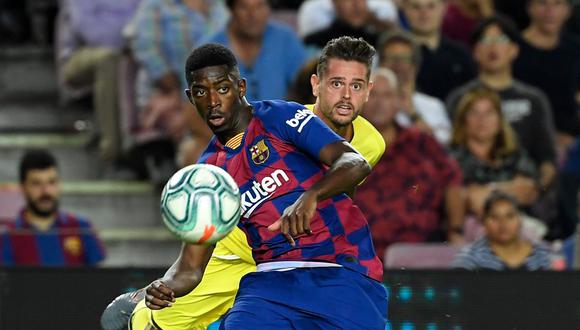Ousmane Dembelé llegó al Barcelona en la temporada 2017-18. (Foto: AFP)