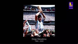 Diego Maradona apareció en el homenaje de FIFA a las leyendas del fútbol en el sorteo de Qatar 2022 [VIDEO]