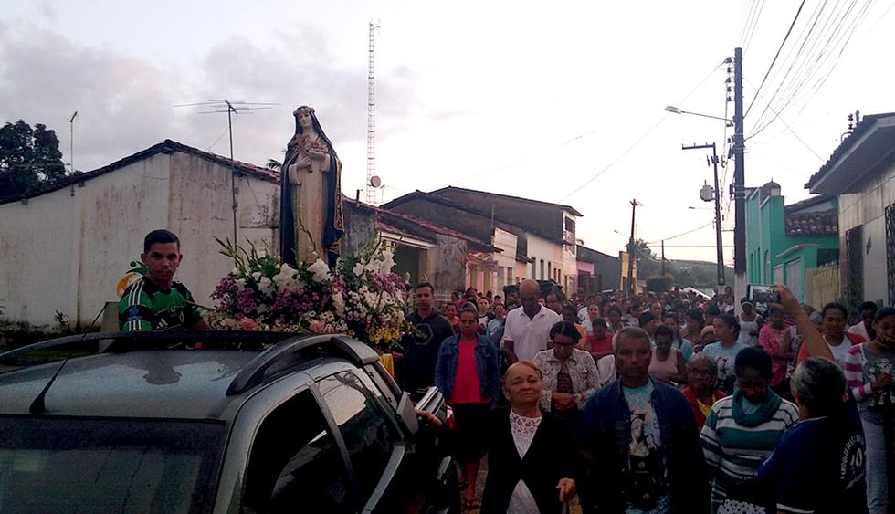 El Municipio de Santa Rosa de Lima, en el estado brasileño de Sergipe, celebra cada 23 de agosto a la santa patrona limeña. (Foto: Facebook Parroquia Santa Rosa de Lima-Sergipe-Brasil)