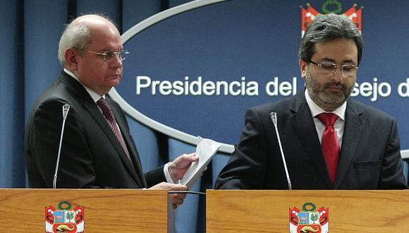 Cateriano y Jiménez enfrentarán sendas acusaciones. (USI)