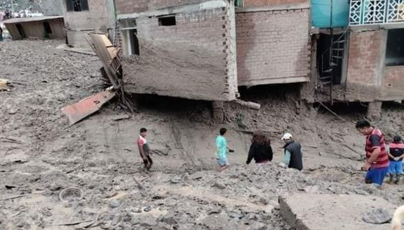 Huaicos en Arequipa han dejado personas fallecidas y daños materiales. (Foto: Andina)