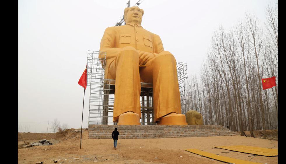 China: Mira esta impresionante estatua de Mao Zedong (Reuters)