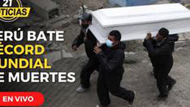 Perú bate el récord mundial de muertes por Covid-19