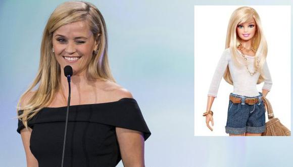 Reese Witherspoon producirá película sobre la famosa muñeca Barbie. (Reuters)