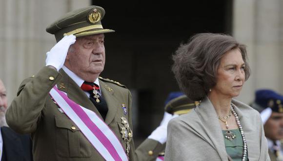 ¿SE ACABA? A la pareja no se le ve junta desde la proclamación de Felipe VI. (AFP)