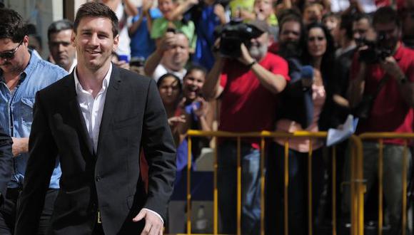 Messi se ve con  la justicia.  (AFP)