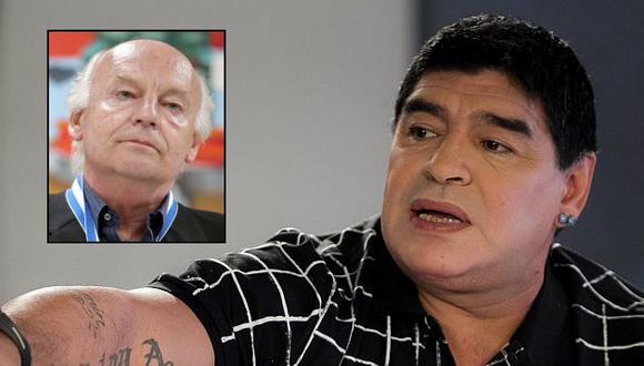 Diego Maradona dijo que extrañará mucho al escritor Eduardo Galeano. (USI)